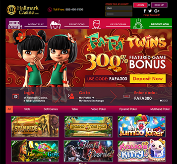 Hallmark Casino Bonus Codes October 2019